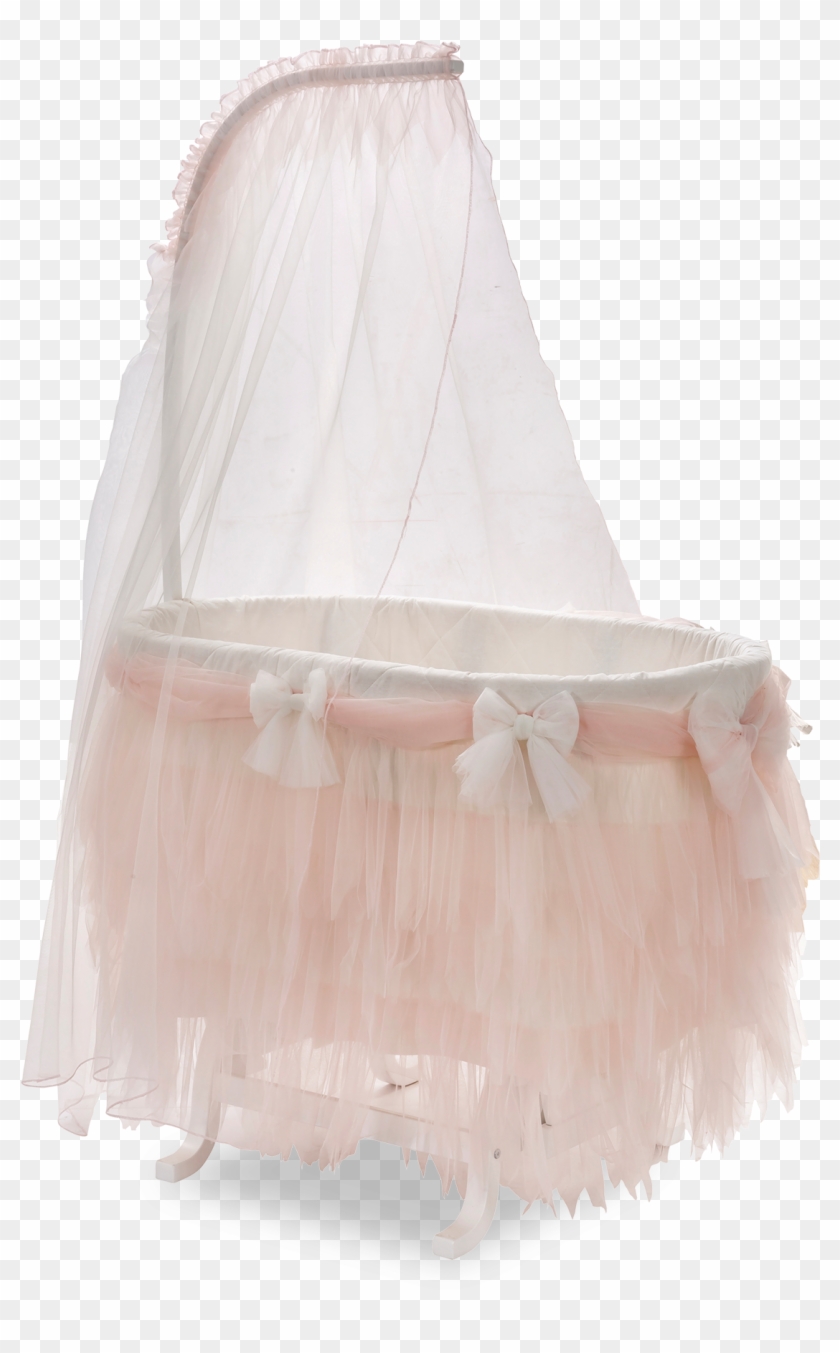 Tulle Bedding Set For Bassinet - Infant Bed Clipart #3302210