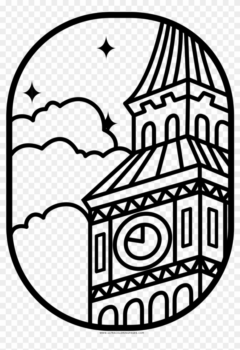 Airplane Window Coloring Page Clipart