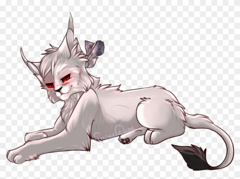 Mizu The Albino - Albino Cat Art Clipart #3302346