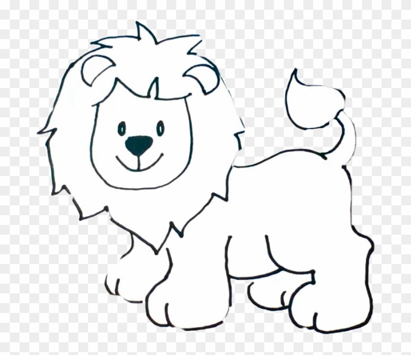 #lion #drawing #freetoedit - Cómo Dibujar Un León Fácil Clipart #3302456