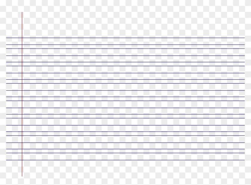 Folha Para Caligrafia - Parallel Clipart #3302631