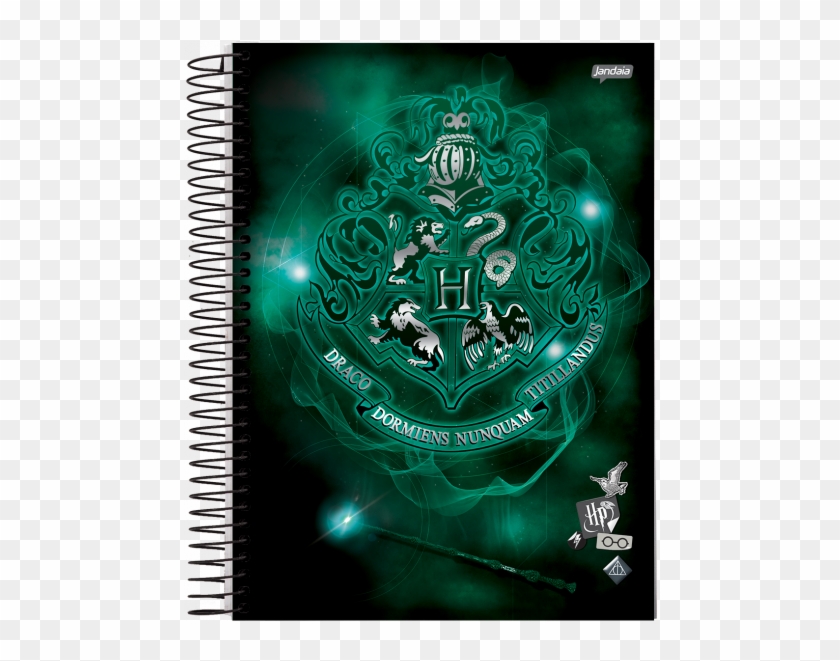 Caderno Universitário Harry Potter 12 Matérias Jandaia - Notebook Clipart #3302941