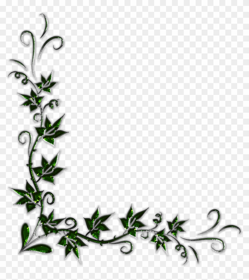 Imagenes De Bordes Png - Border Page Corner Design Png Clipart