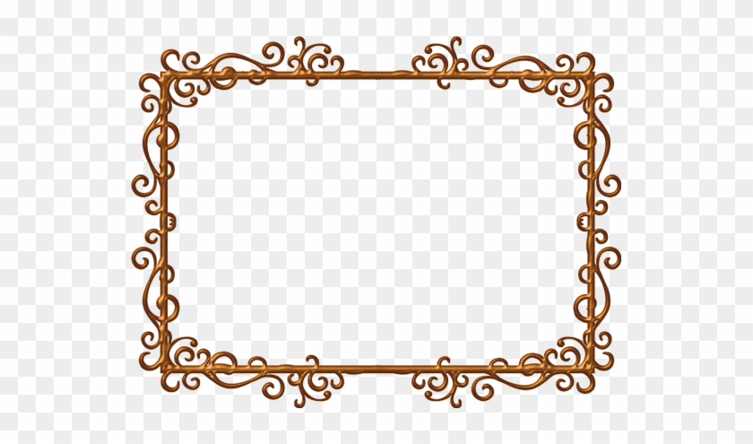 #frame #marco #borde #border #metal #lines #lineas - Nature Clipart #3303196