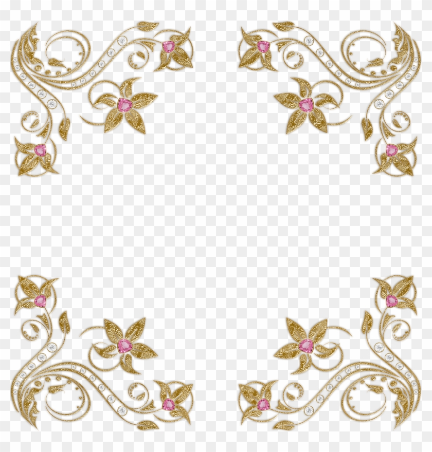 Bordes Marcos, Diplomas, Esquina, Barro, Cenefas, Cuentos, - Marcos Para Invitaciones De Boda Png Clipart