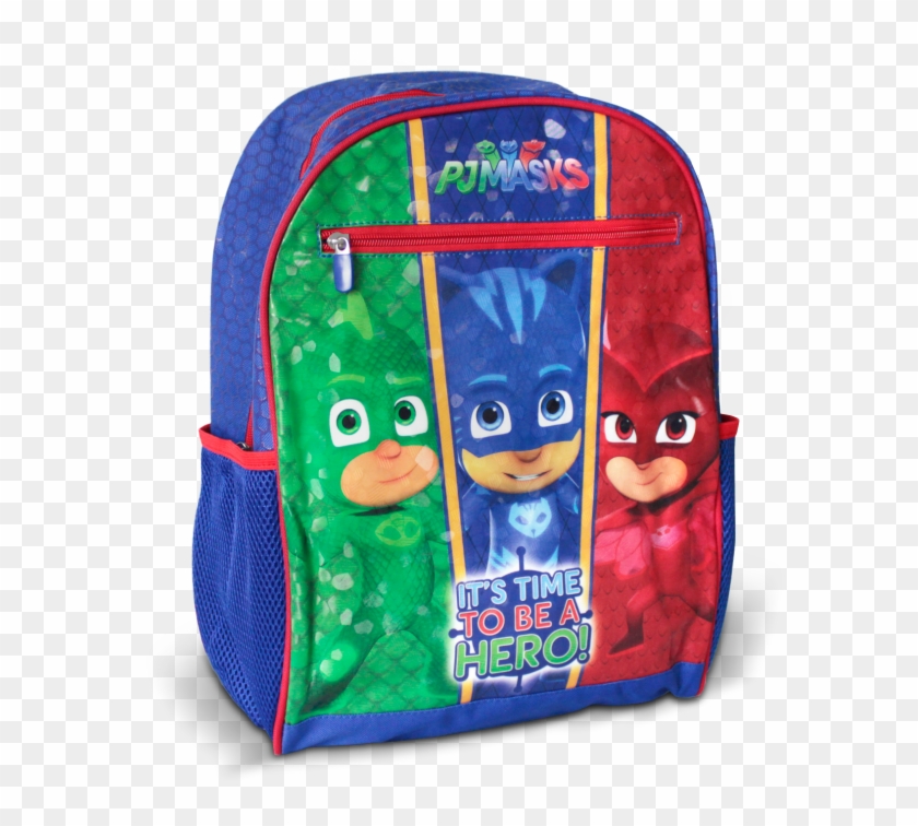 1-48 - Mochila Escolar Pj Masks Clipart
