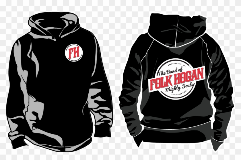 Zip Hoodie Mens - Zip Up Hoodies Black Template Clipart #3303661