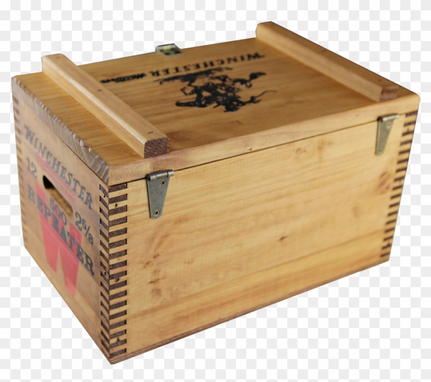 Winchester Vintage Wooden Box Winchester - Plywood Clipart