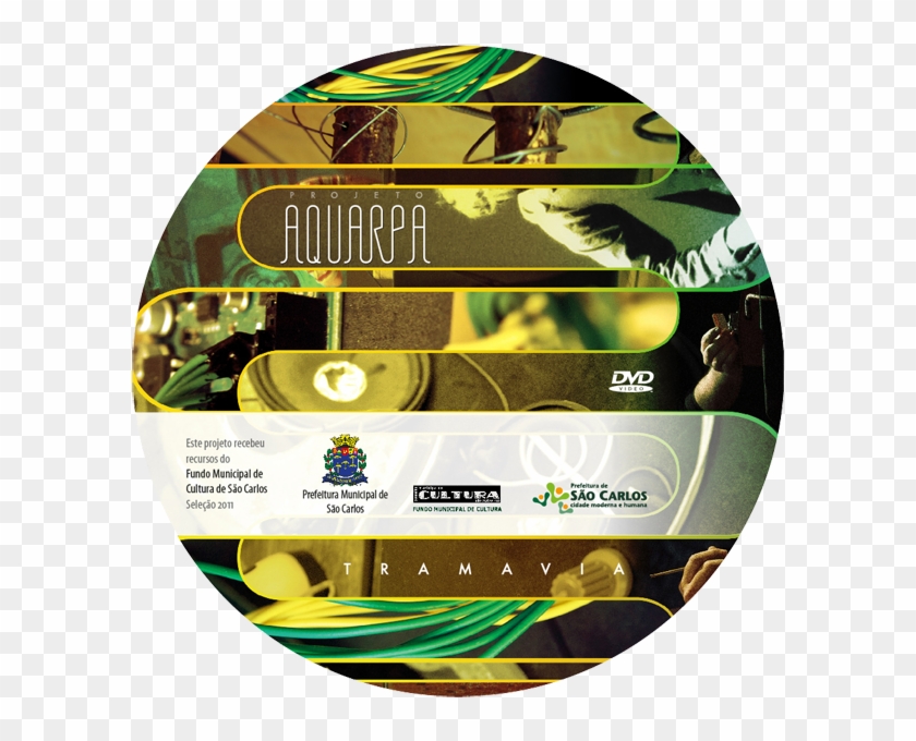 Desenvolvimento De Capa, Encarte E Rótulo Do Dvd Tramavia - Prefeitura Municipal De São Carlos Clipart #3304533