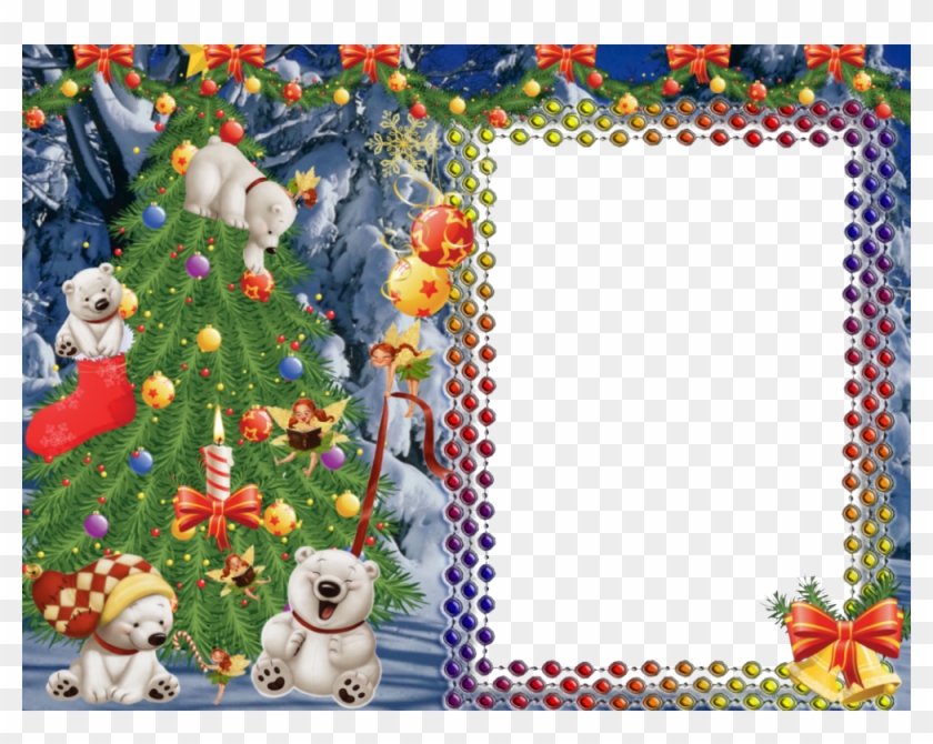 Marcos Para Fotos - Christmas Day Clipart #3305110