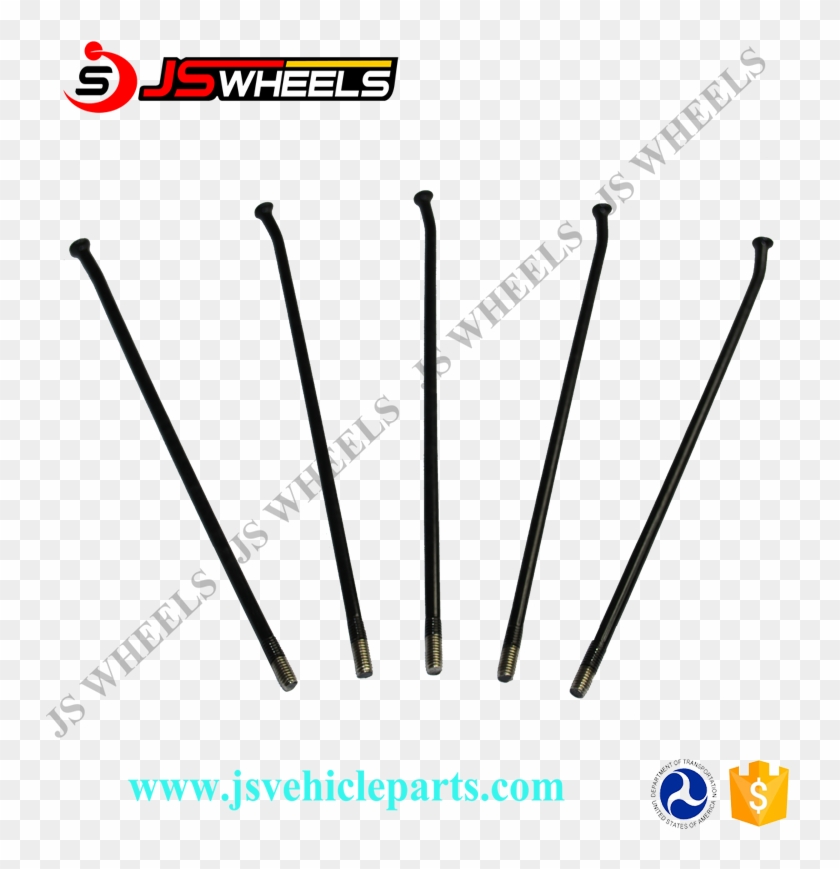 Aço Inoxidável Preto Moto Raios Aro - Blue Rims For A Yz85 Clipart #3305211