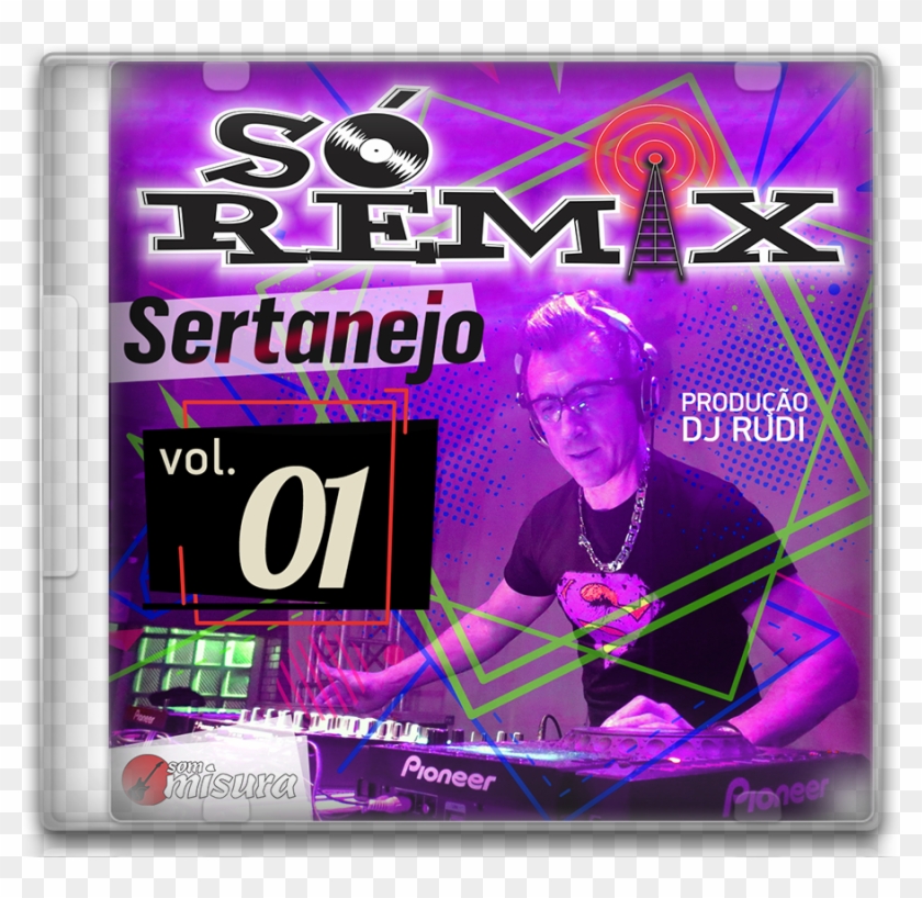 Cd Só Remix - Cd Rudi Remix Clipart