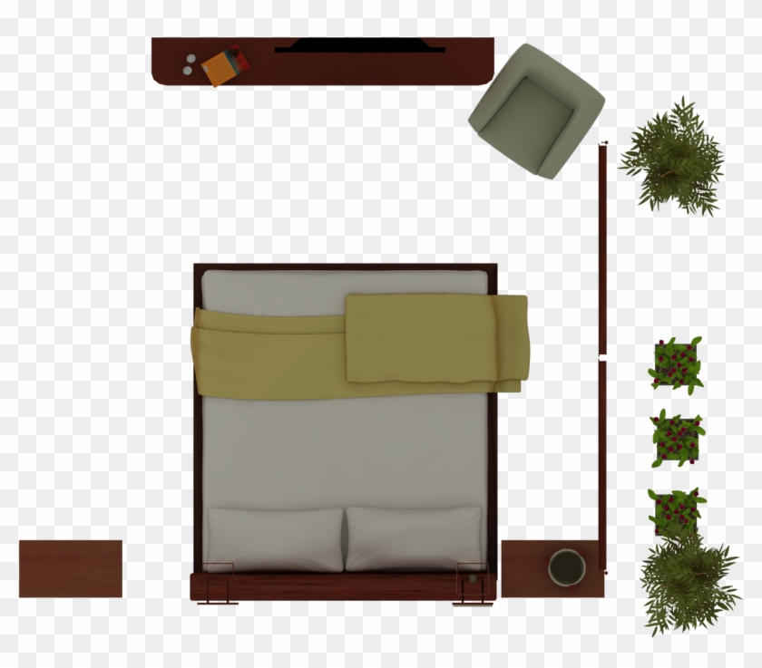 Habita - Mueble En Planta Png Clipart