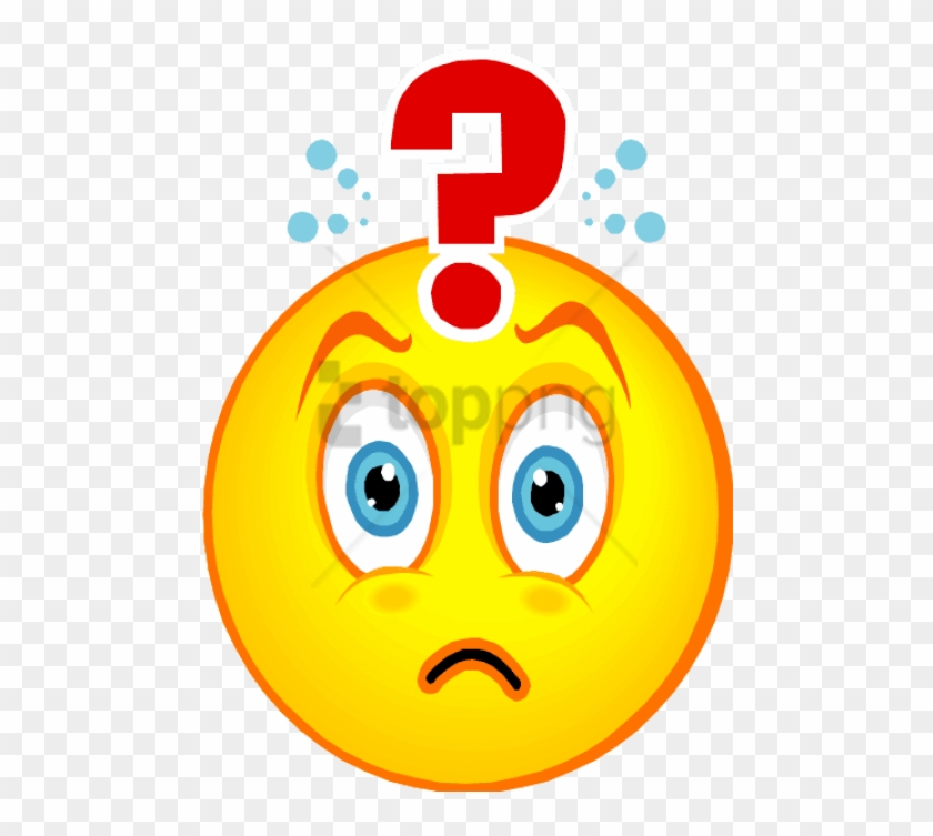 Free Png Question Mark Face Png Png Image With Transparent - Confused Face Clipart