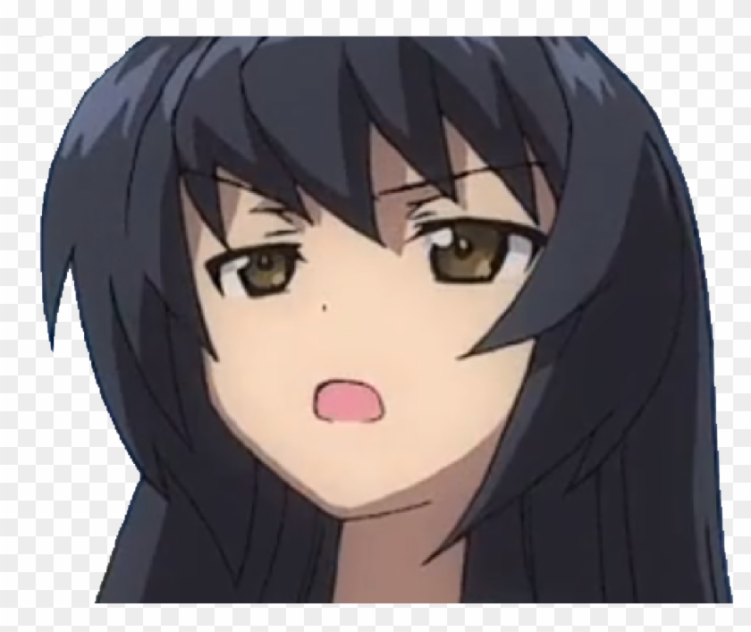 Sticker Emyjvc Mako Girls Und Panzer Wtf Etonnee Question - Cartoon Clipart