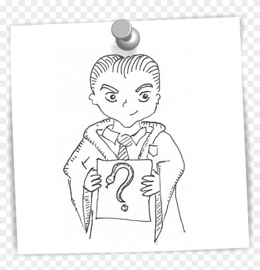 Question Arc Pin - Cartoon Clipart