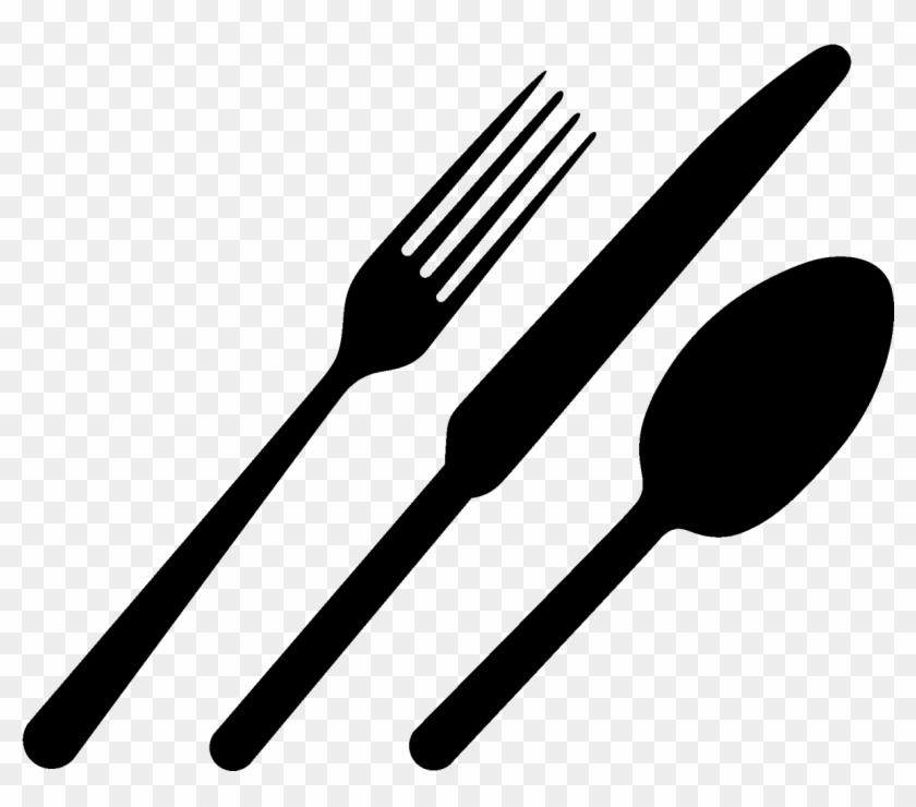 Vinilo Tenedor Cuchillo Y Cuchara Stencils, Spoons, - Fork Clipart