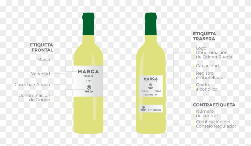 ¿qué Información Podemos Encontrar En Las Botellas - Gavi Wine Clipart #3306099