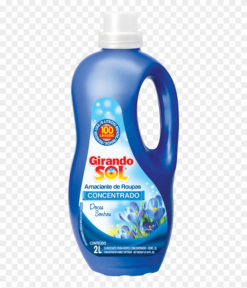 Concentrated Fabric Softener Doces Sonhos 2 Liters - Girando Sol Clipart #3306285