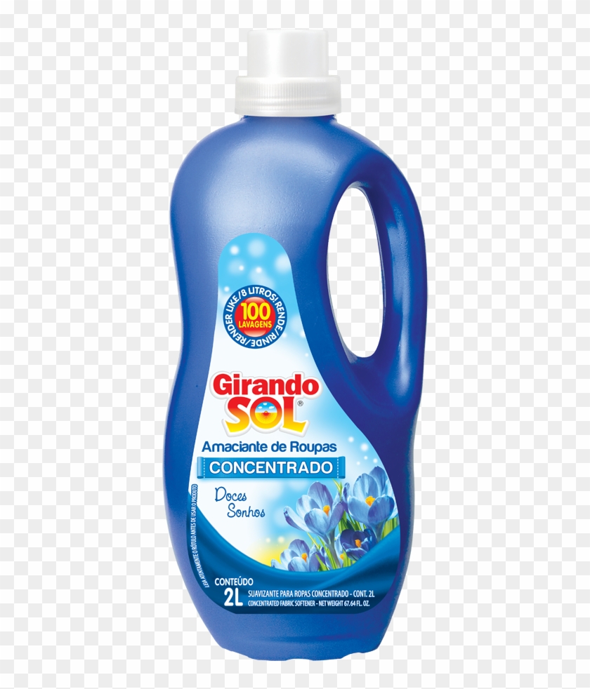 Concentrated Fabric Softener Doces Sonhos 2 Liters - Girando Sol Clipart