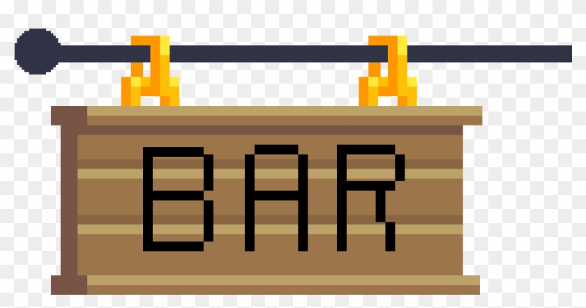 Bar Sign - Illustration Clipart #3306286