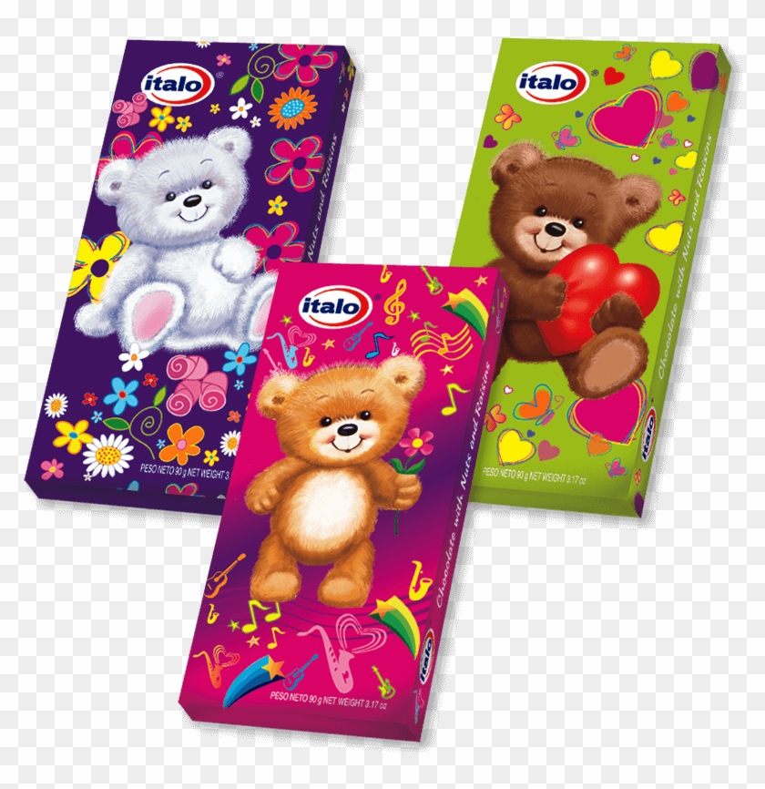 Chocolatina Baby Ositos 1,2,3 - Chocolatinas Italo Clipart #3306510