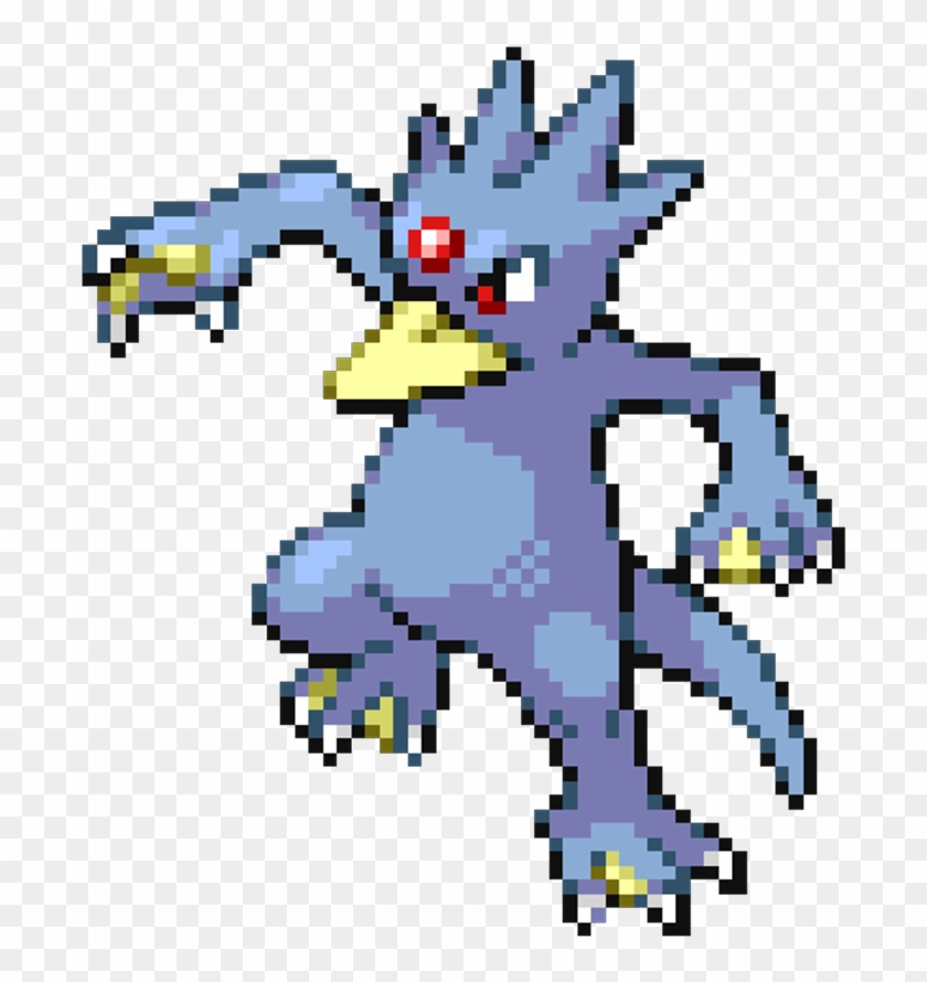 Golduck Pokemon Pixel Pixelated Pixels Blue Videogames - Golduck The Pokemon Clipart