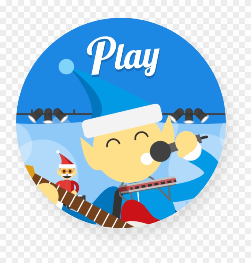 With So Many Holiday Festivities In Santa's Village, Clipart