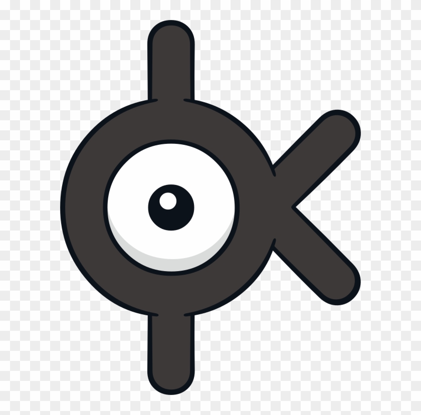 Pokemon Unown K Clipart