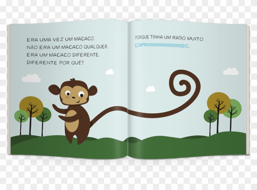 O Macaco Tocador De Violão - Cartoon Clipart #3307791