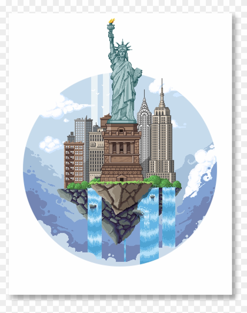 Floating City 2 - Metropolitan Area Clipart #3308061