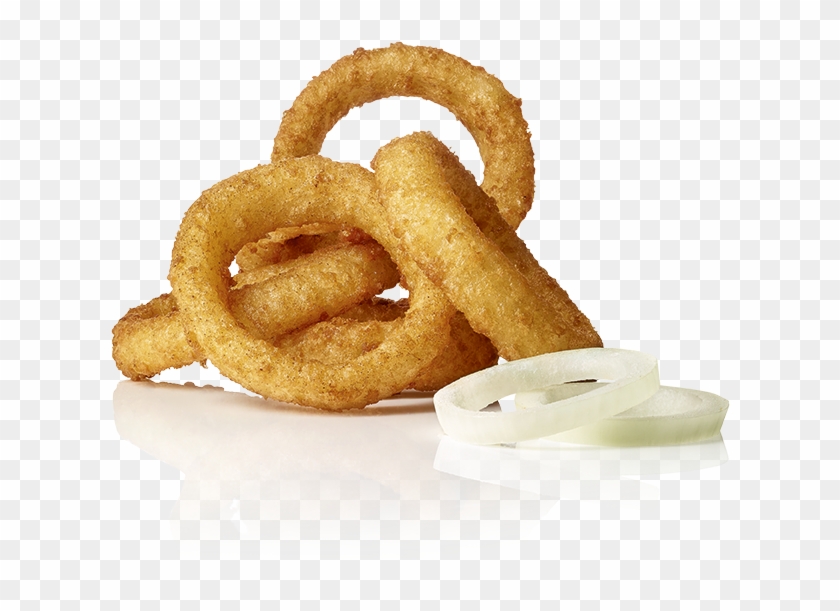 Beer Battered Onion Rings "thin Cut" - Battered Onion Rings Png Clipart #3308097