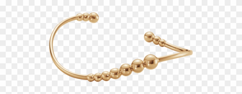 Georg Jensen Moonlight Grapes 18ct Rose Gold Wave Torc - Georg Jensen Armbånd Guld Clipart