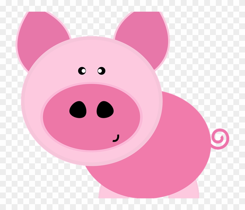 Police Clipart Pig - Cute Pink Pig Clipart - Png Download #3308334