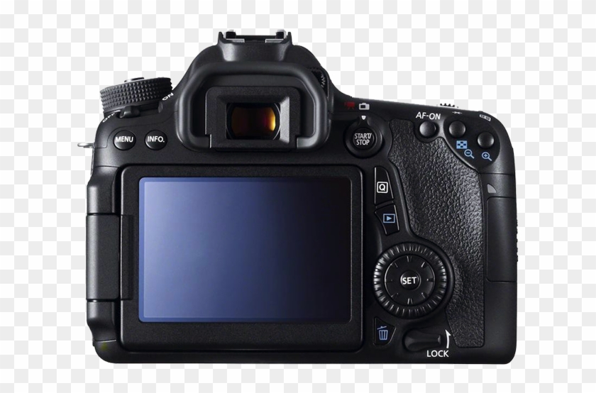 Canon Eos 70d - Canon Camera View Clipart #3308419