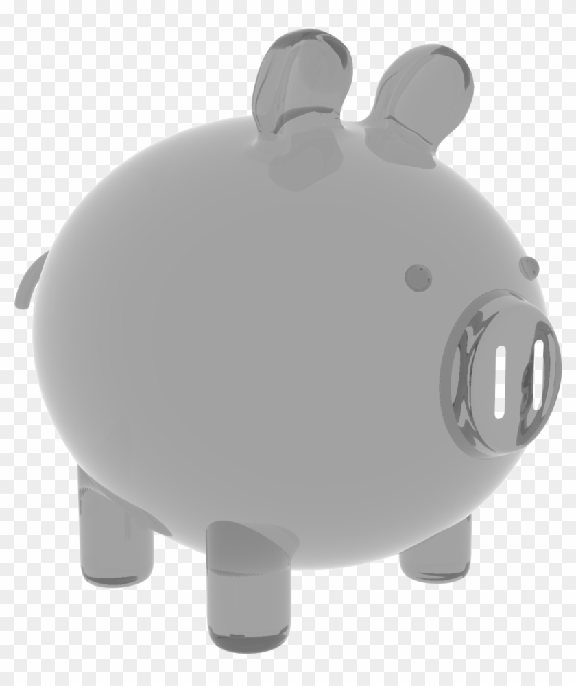 Pig Moneybox Png Clipart Picture - Domestic Pig Transparent Png #3308707