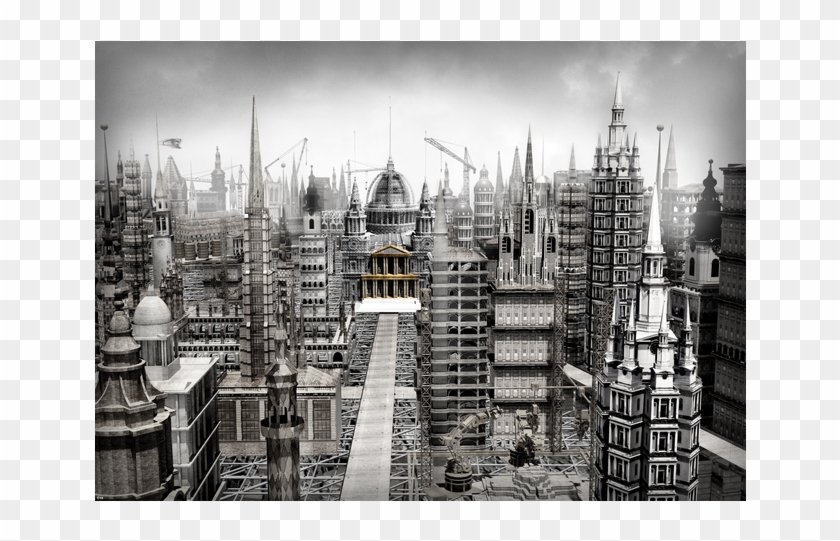 Visualising The Future Of The City - Newcastle University Architecture Portfolio Clipart #3308768