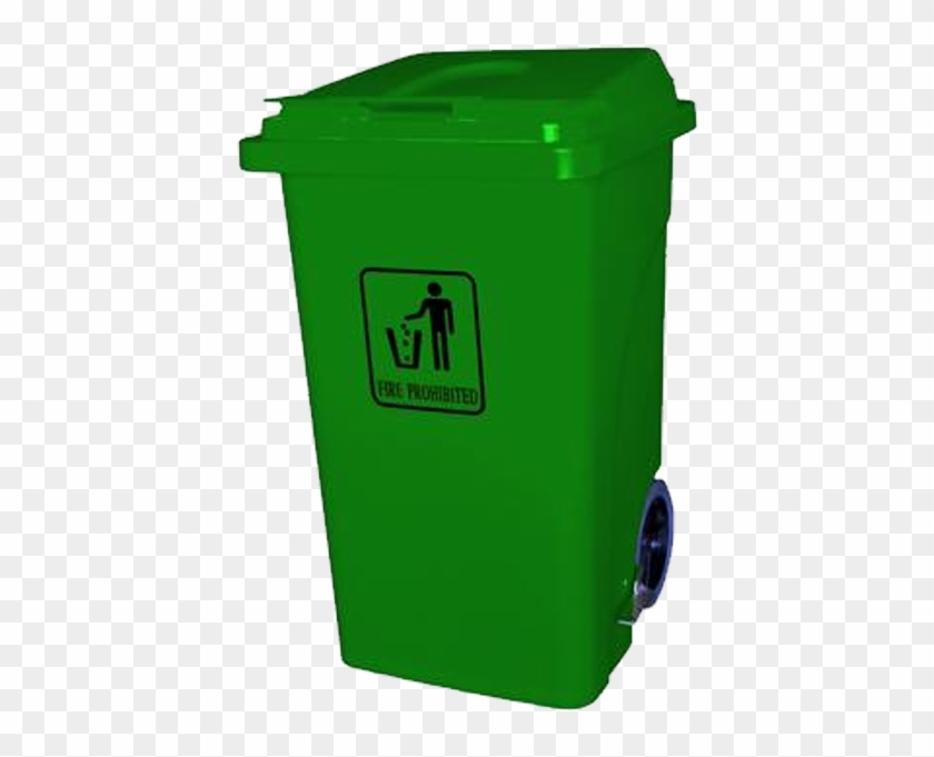 Cubo De Basura Png - Contenedor De Reciclaje Gris Clipart