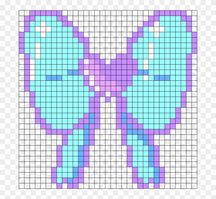 Cute Bow Question Mark Perler Bead Pattern / Bead Sprite - Visual Arts Clipart