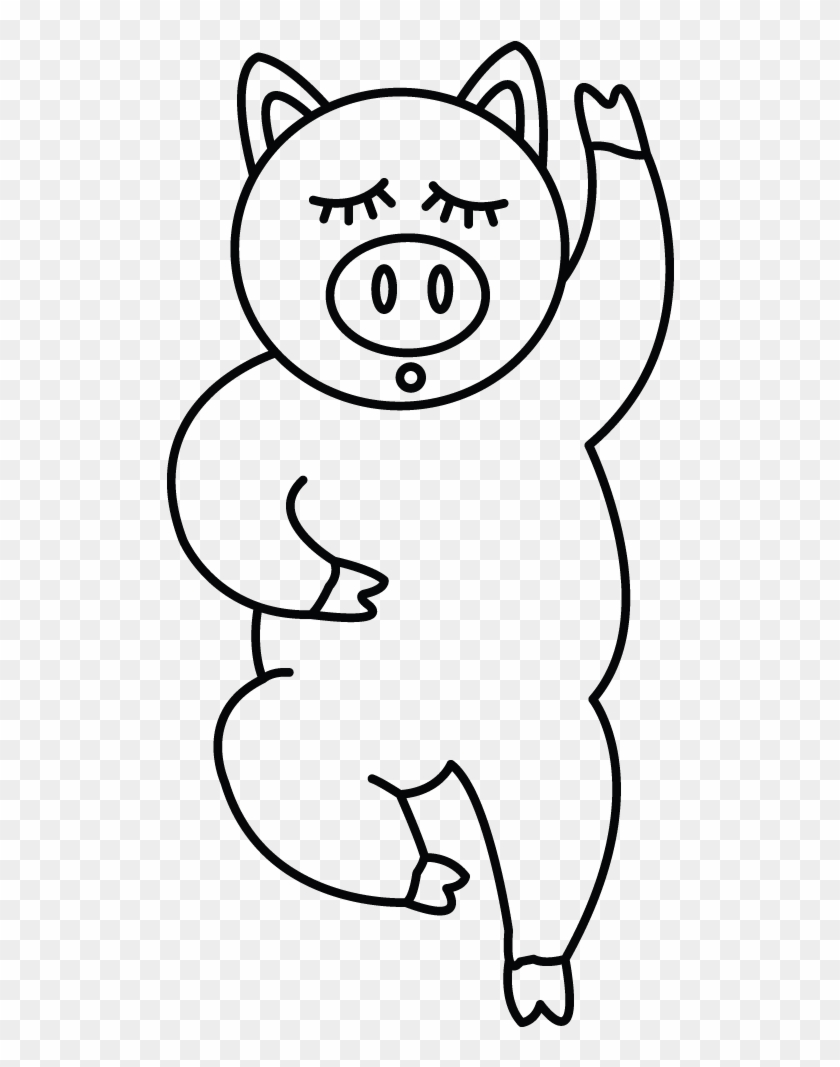 Pork Drawing Easy Clip Art Transparent - Drawing - Png Download