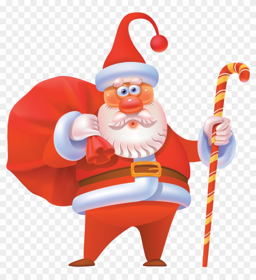 Santa Claus Png Transparent Image - Santa Claus Vector Clipart #3309701