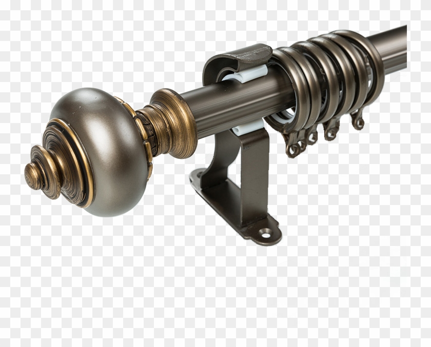 Gold 蝉aluminum Alloy Curtain Roman Rods Single And - Tool Clipart