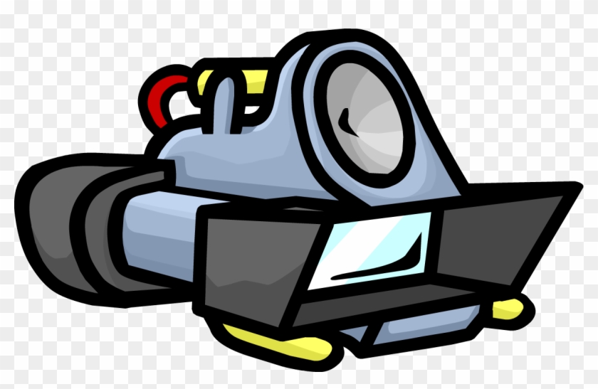 Binoculars Clipart Club Penguin - Png Download #3309942