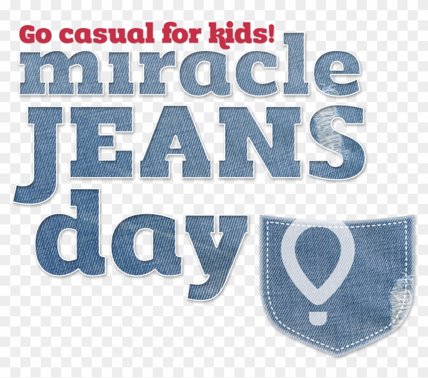 Jeans Clipart Casual Day - Denim - Png Download