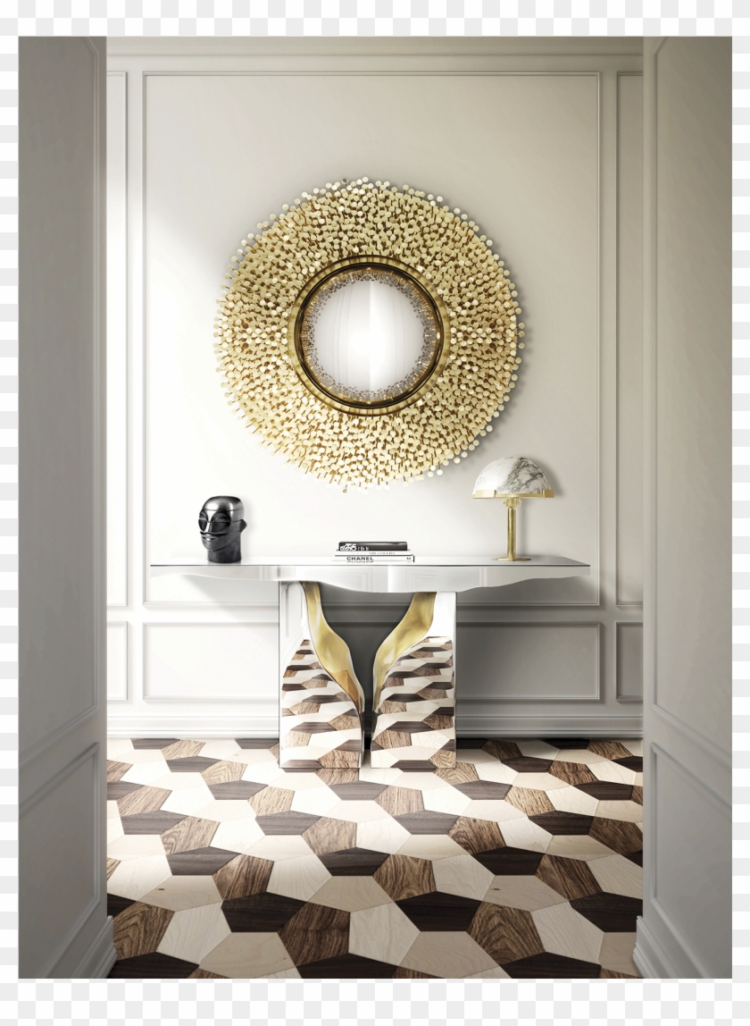 1 / - Contemporary Console Table Entrance Clipart #3310426