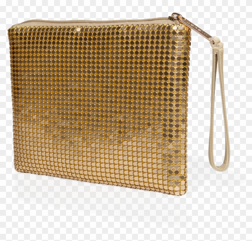 Makeup Purse Gold - Inglot Torebka Na Kosmetyki Clipart