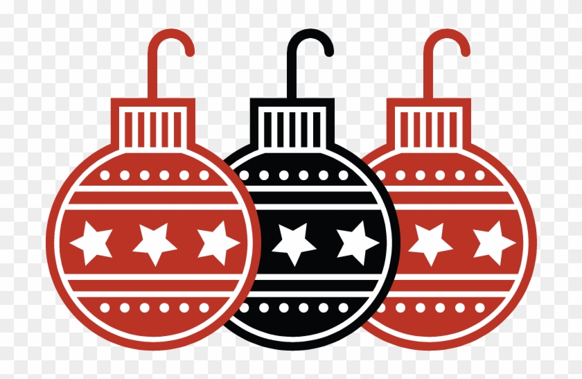 Bolas De Navidad - Bolas Navideñas Dibujo Clipart #3310608