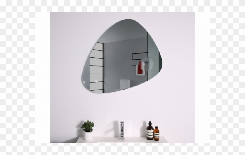Belbagno Triangolo Bath Mirror Led 800x30x800 - Shelf Clipart #3310710
