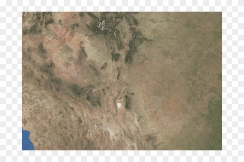 Satellite Image Of Arizona Clipart #3310785