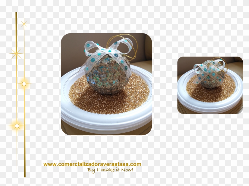 Bolas De Navidad Hechas A Mano Para - Bufo Clipart